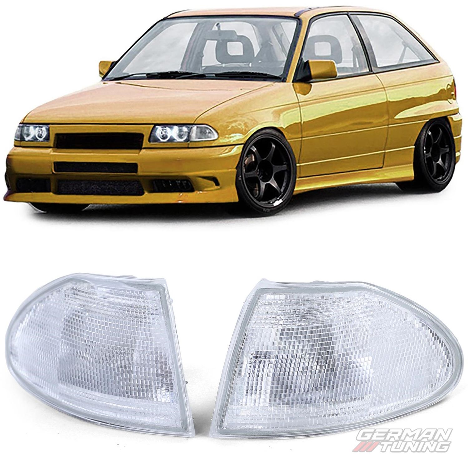 Clignotants blancs Opel Astra F 1991-1998 German Tuning