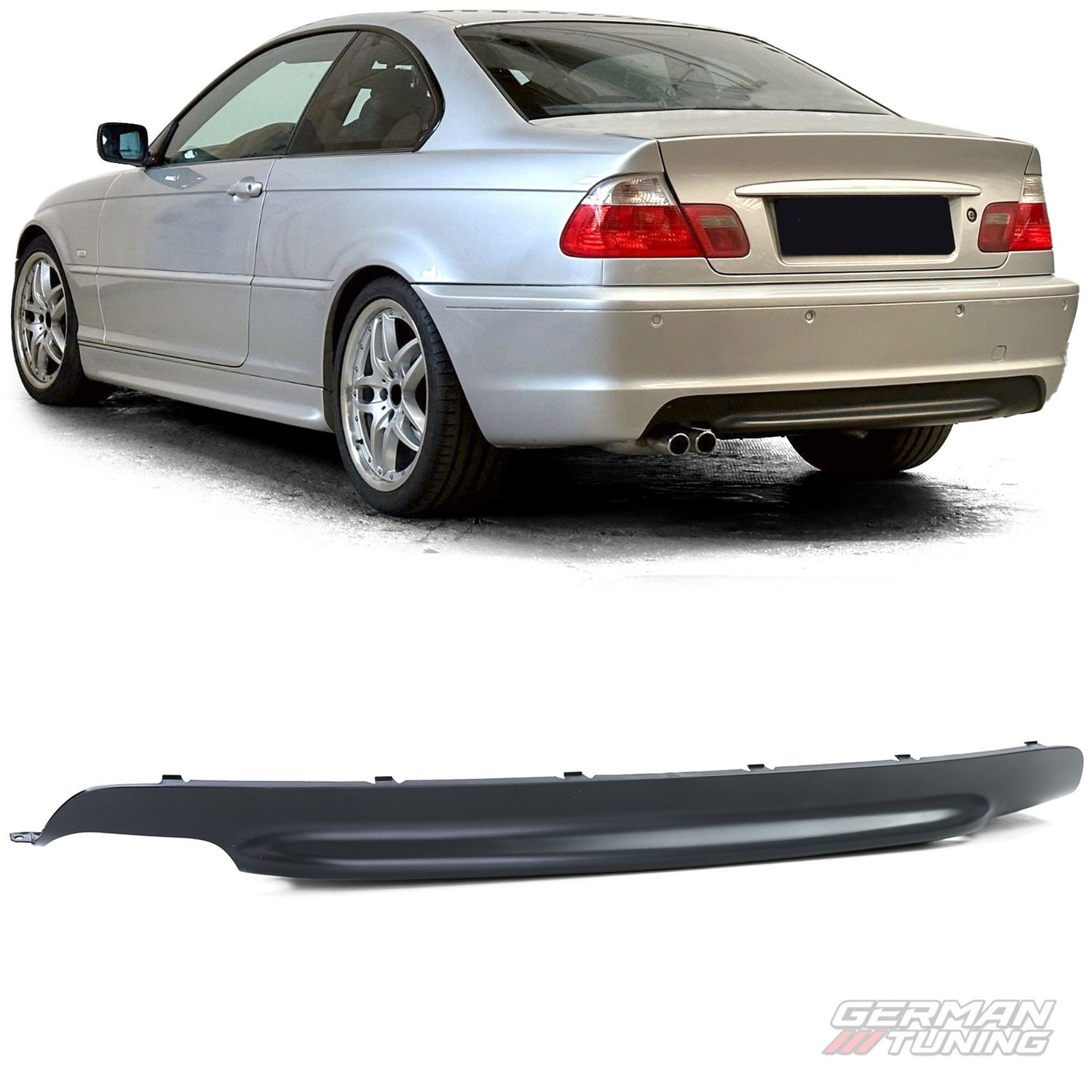 Diffuseur BMW E46 : moderniser l’arrière sans excès