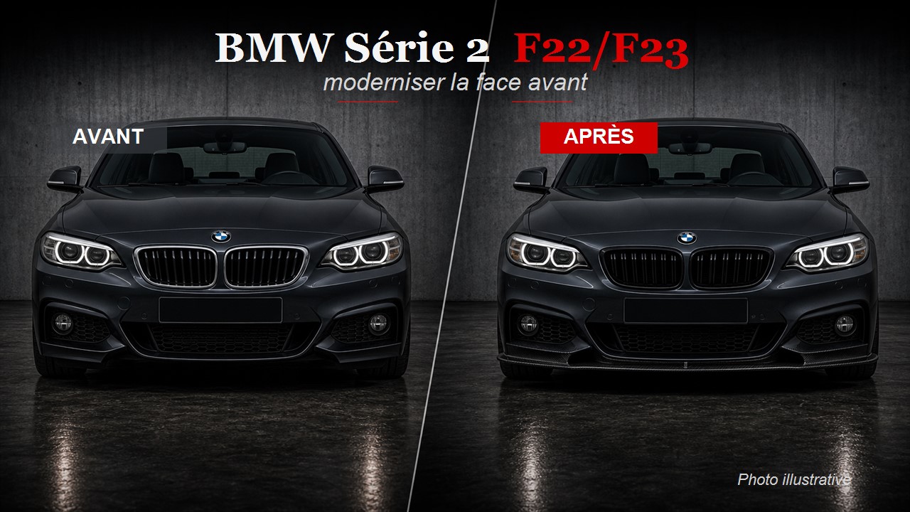 BMW Série 2 F22/F23 : moderniser la face avant