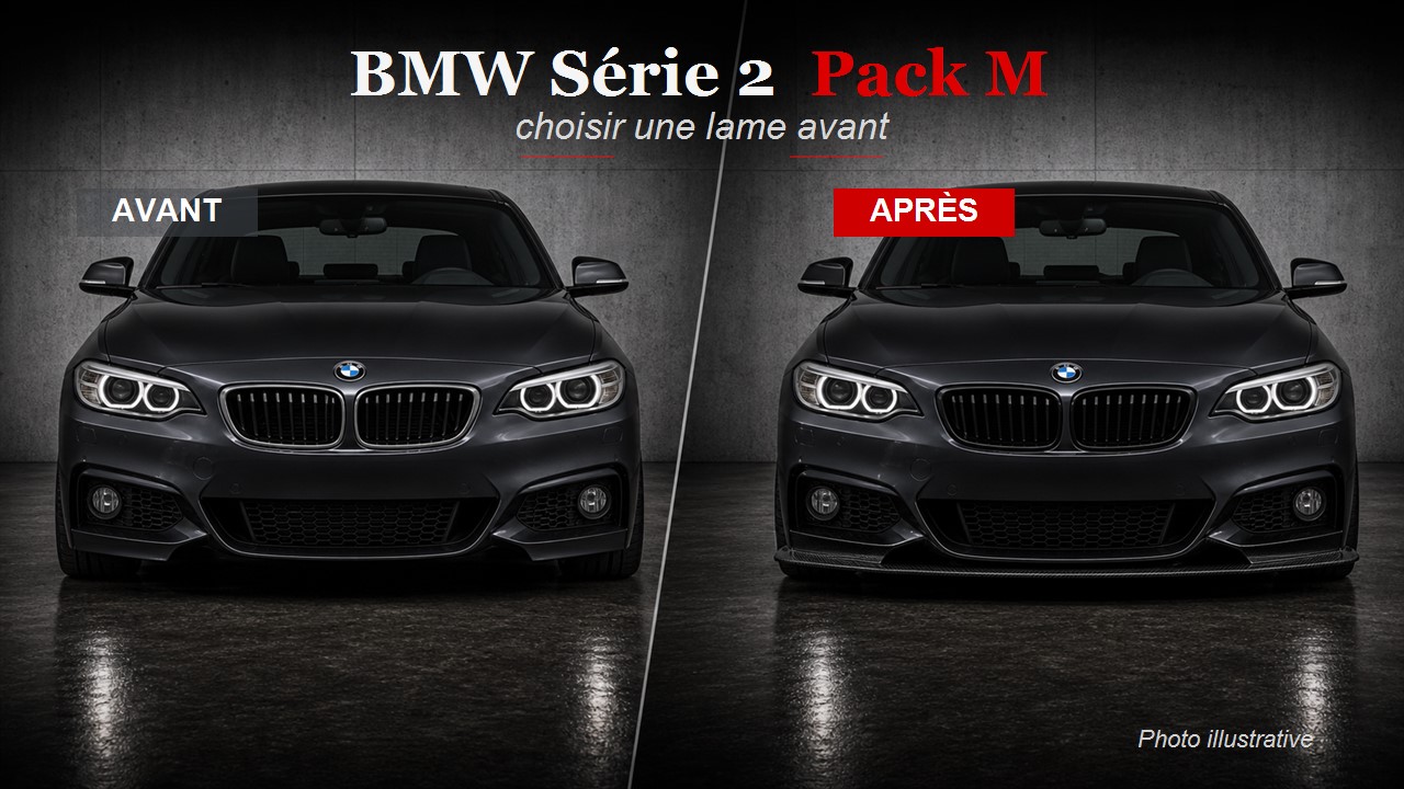 BMW Série 2 Pack M : quelle lame avant choisir ?