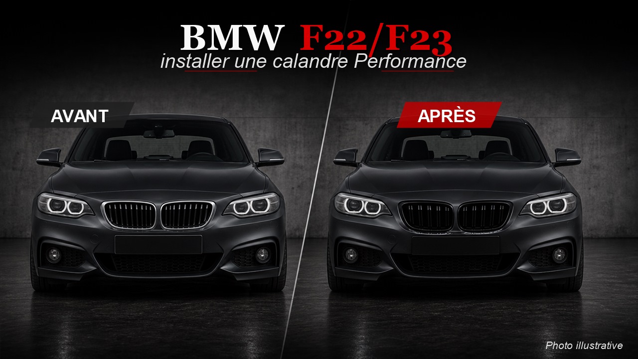 Calandre BMW Série 2 F22/F23 : avant / après et compatibilité
