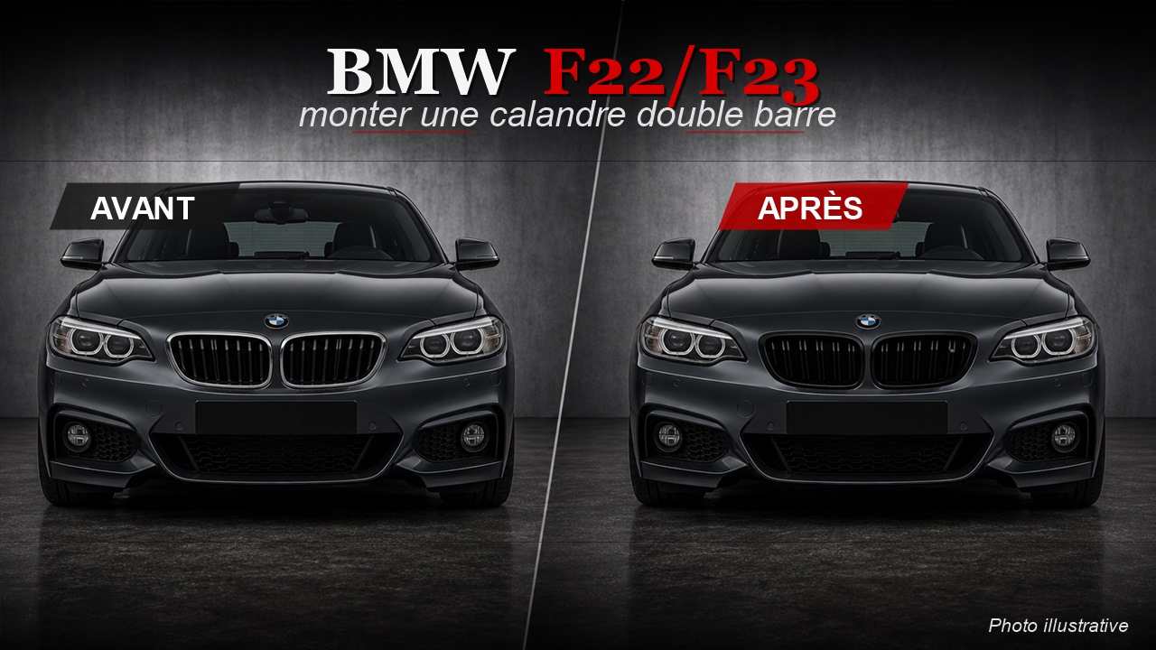 Comment monter une calandre BMW Série 2 F22/F23 ? Guide pratique