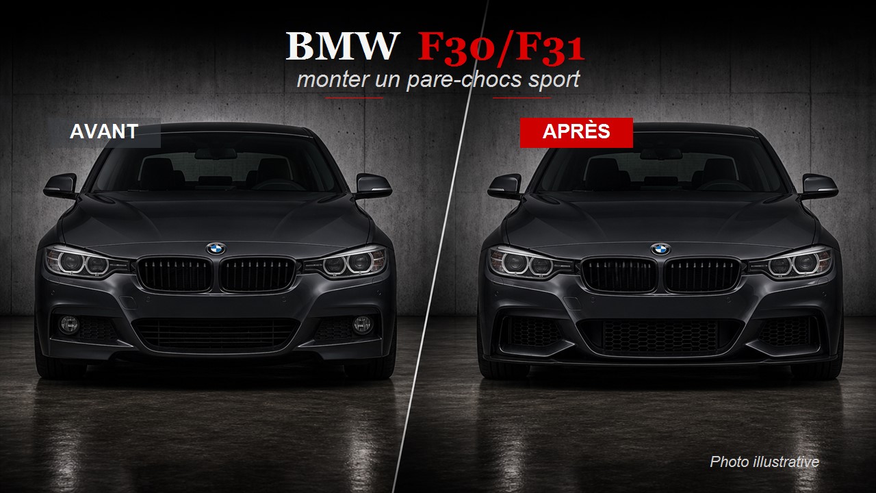 Comment monter un pare-chocs BMW F30/F31 ? Guide complet