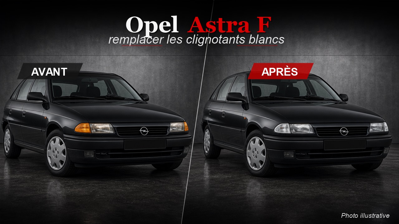 Comment remplacer les clignotants Opel Astra F 1991-1998 ?