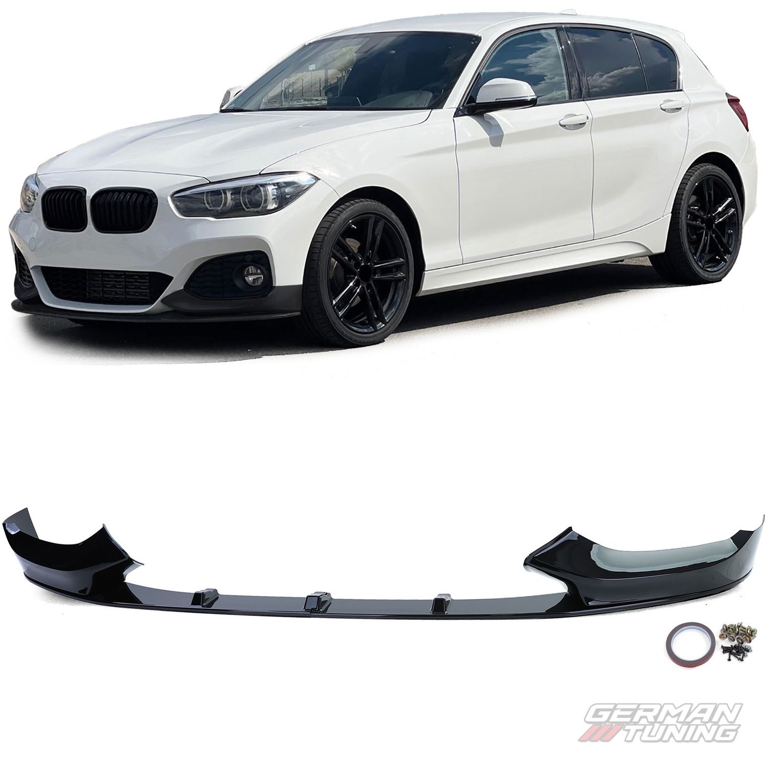 Lame avant BMW F20/F21 LCI : finition Performance brillante